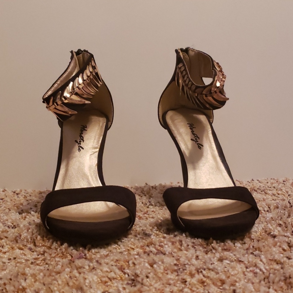 Black heels